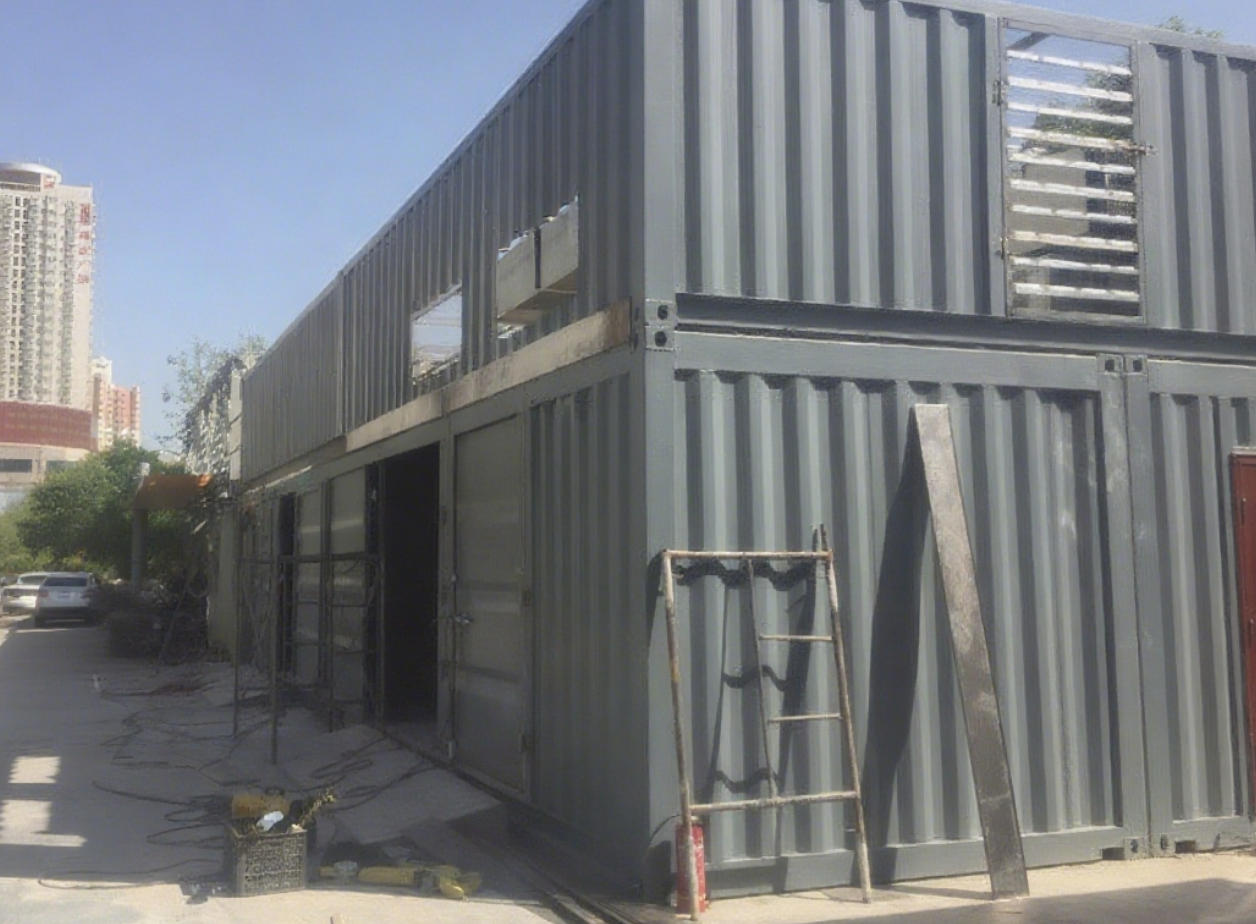 影象城盒马生鲜集装箱出货口