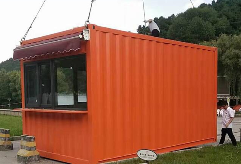 玉华宫景区集装箱售卖厅