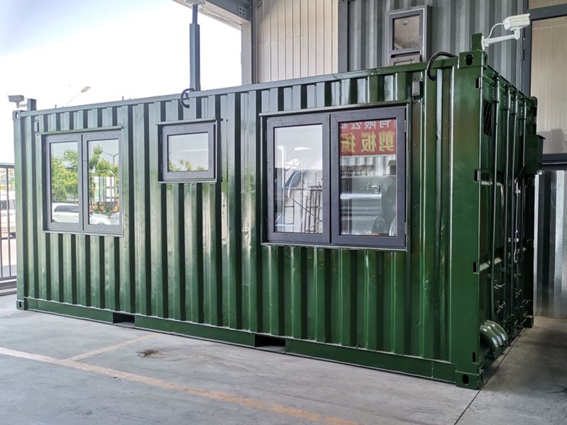 中国兵器206所集装箱指挥室