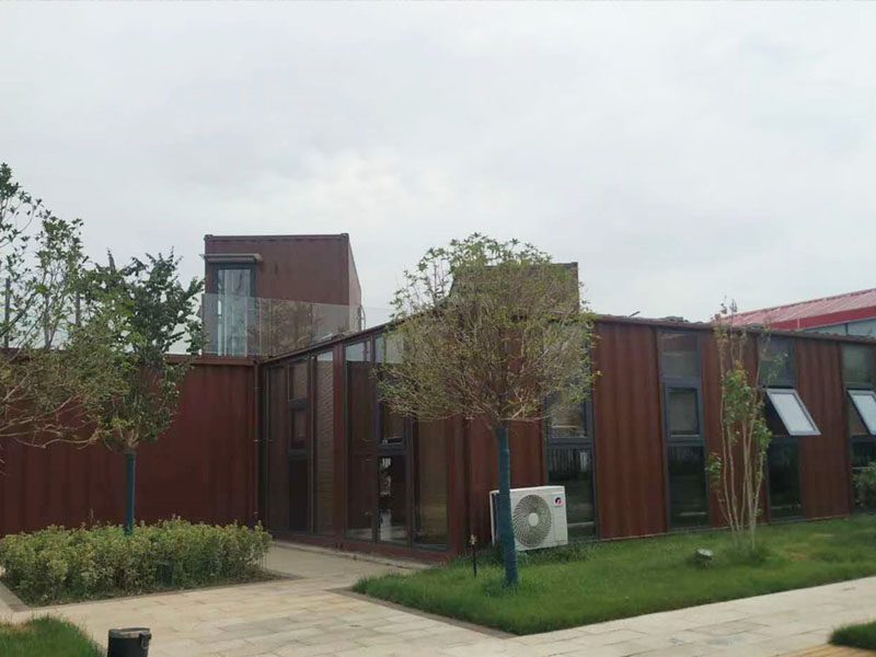绿地沣东新里城售楼部集装箱