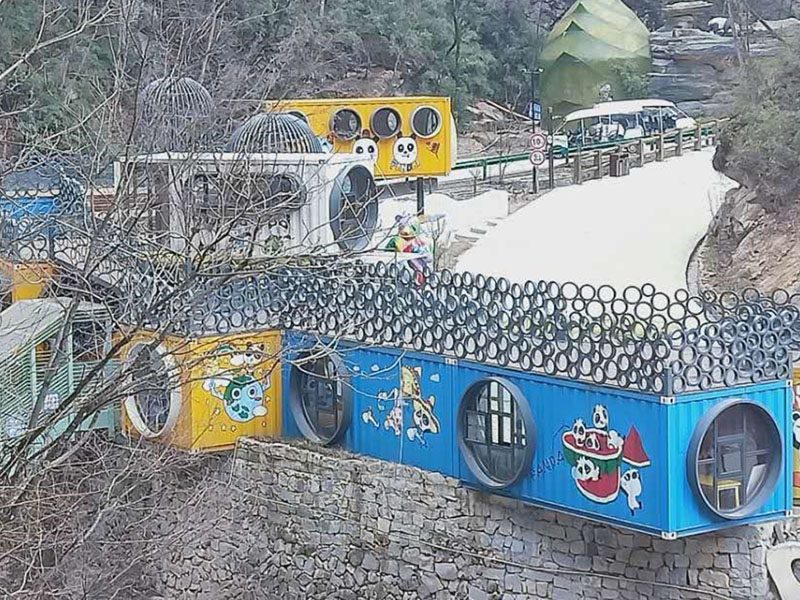 熊猫谷集装箱实景图